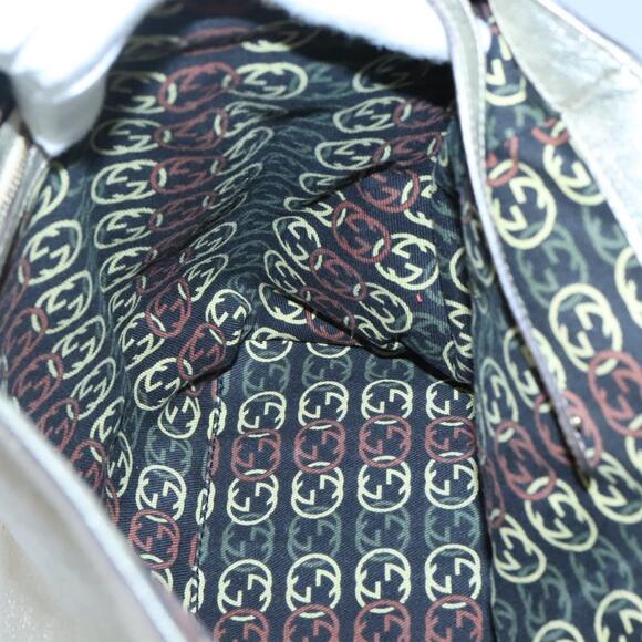 GUCCI Interlocking Tote Bag Leather Gold - Picture 16 of 16